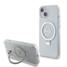 Guess Apple iPhone 15 GUESS GUHMP15SHRSGSD MagSafe Hátlap - Átlátszó tok és táska