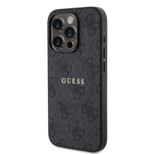 Guess Apple iPhone 15 Pro MagSafe Tok - Fekete tok és táska