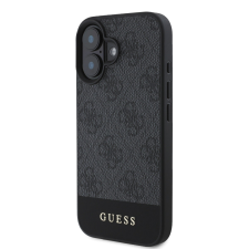 Guess Apple iPhone 16 GUESS GUHMP16SG4GLGR Hátlap - Szürke tok és táska