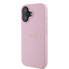 Guess Apple iPhone 16 GUESS GUHMP16SPGHSMMP MagSafe Hátlap - Rózsaszín tok és táska
