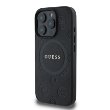 Guess Apple iPhone 16 Pro GUESS GUHMP16LPSAPSMEK MagSafe Hátlap - Fekete tok és táska