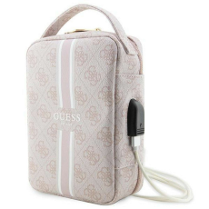 Guess Bag GUHBP4RPSP Rendező rózsaszín/rózsaszín 4G nyomtatott csíkos