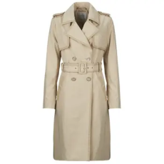 Guess Ballonkabátok JENNY PU DETAILS TRENCH Bézs EU L