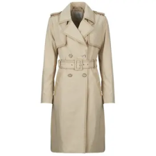Guess Ballonkabátok JENNY PU DETAILS TRENCH Bézs EU M női dzseki, kabát