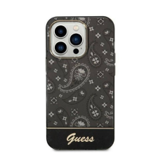Guess Bandana Paisley Apple iPhone 14 Pro Max hátlap tok, fekete tok és táska