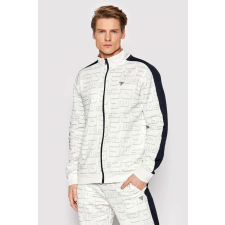 Guess blúz cipzárral Z2GQ07 White-Navy XL INTL férfi pulóver, kardigán