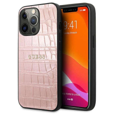 Guess Croco iPhone 13 Pro/13 Tok - Rózsaszín tok és táska