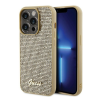 Guess Disco Metal Script Apple iPhone 15 Pro hátlap tok, arany