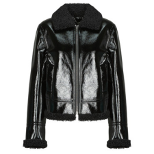 Guess Dzsekik LS ANDREA FAUX SHEARLING JKT Fekete EU S női dzseki, kabát