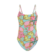 Guess E5GJ21 színes, egysoros fürdőruha, M méret, nemzetközi fürdőruha, bikini