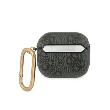 Guess Eredeti Apple Airpods 3 Guess 4G Script Metal Collection tok fülhallgató, fejhallgató tok