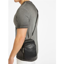  GUESS Férfi crossbody táska - Ezra Logo fekete kézitáska és bőrönd