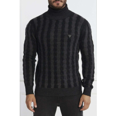 Guess Férfi pulóver Guess M3BR26 S INTL Fekete | Sötétszürke