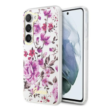 Guess Flower Collection Samsung Galaxy S23 hátlap tok , fehér tok és táska