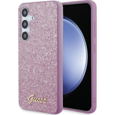 Guess GGUHCS24MHGGSHU Glitter Script Keménytok Samsung Galaxy S24 Plus - Lila (GUE3400) tok és táska