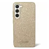 Guess Glitter Script 4G Samsung Galaxy S24 hátlap tok, arany
