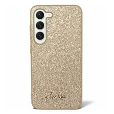 Guess Glitter Script 4G Samsung Galaxy S24 hátlap tok, arany tok és táska