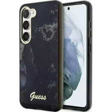 Guess Golden Marble Samsung Galaxy S23+ hátlap tok , fekete (187768959) tok és táska