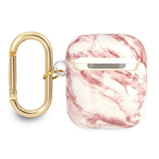 Guess GUA2HCHMAP Strap Collection tok AirPods 1/2 - rózsaszín fülhallgató, fejhallgató tok