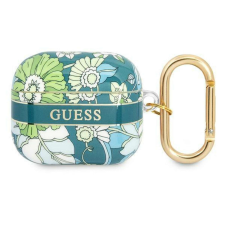 Guess GUA3HHFLN AirPods 3 borító zöld/zöld virágszíj kollekció fülhallgató, fejhallgató tok