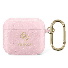 Guess GUA3UCG4GP AirPods 3 borító rózsaszín Glitter Collection fülhallgató, fejhallgató tok