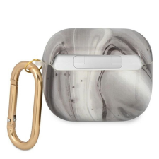 Guess GUA3UNMK Marble Collection tok AirPods 3 - fekete fülhallgató, fejhallgató tok