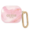 Guess GUA3UNMP AirPods 3 borító rózsaszín Marble Collection