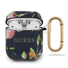 Guess GUACA2TPUBKFL03 AirPods kék N.3 Flower Collection tok fülhallgató, fejhallgató tok