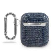 Guess GUACA2TPUJULDB Jeans Collection tok AirPods 1/2 - kék fülhallgató, fejhallgató tok