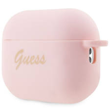 Guess GUAP2LSCHSP Silicone Charm Heart Collection tok AirPods Pro 2 - rózsaszín fülhallgató, fejhallgató tok