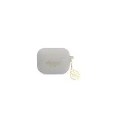 Guess GUAPLSC4EG AirPods Pro cover szary/grey Silicone Charm 4G Collection tok és táska