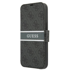 Guess GUBKP13S4GDGR iPhone 13 mini 5,4" szürke 4G csíkos könyvtok tok és táska