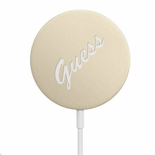 Guess GUCBMSVSLG 15W Wireless Mágneses Töltő - Arany mobiltelefon kellék