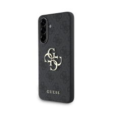 Guess Guess PU 4G Metal Logo tok Samsung Galaxy A56 készülékhez szürke tok és táska