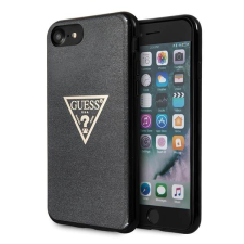 Guess GUHCI8SGTLBK iPhone 7/8/SE 2020 / SE 2022 fekete Glitter Triangle keménytok tok és táska