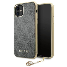 Guess GUHCN61GF4GGR iPhone 11 6,1" / Xr szürke 4G Charms Collection keménytok tok és táska
