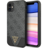 Guess GUHCN61PU4GHBK iPhone 11 6,1" / Xr Szürke 4G Triangle Collection Keménytok (GUE1184GRY)