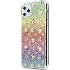 Guess GUHCN65PEOML iPhone 11 Pro Max Többszínű Irizáló 4G Bazsarózsa Keménytok (GSM096054) tok és táska