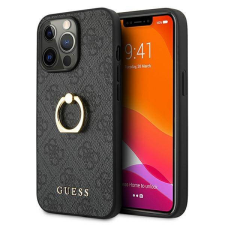 Guess GUHCP13L4GMRGR iPhone 13 Pro / 13 6,1" szürke 4G keménytok gyűrűvel tok és táska