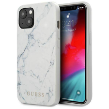 Guess GUHCP13MPCUMAWH iPhone 13 6,1&quot; fehér márvány keménytok tok és táska