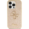 Guess GUHCP13XHG4SGD iPhone 13 Pro Max 6.7" Arany Keménytok Glitter Script Big 4G (GUE003007)