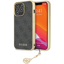 Guess GUHCP14LGF4GGR iPhone 14 Pro 6,1" szürke keménytok 4G Charms kollekció tok és táska