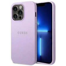 Guess GUHCP14LPSASBPU iPhone 14 Pro 6,1" lila Saffiano Strap tok tok és táska