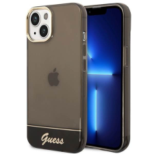 Guess GUHCP14MHGCOK iPhone 14 Plus 6,7" fekete áttetsző keménytok tok és táska