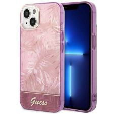Guess GUHCP14MHGGJGHP iPhone 14 Plus 6,7" rózsaszín Jungle Collection keménytok tok és táska