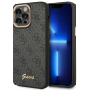 Guess GUHCP14XHG4SHK iPhone 14 Pro Max 6.7 "fekete kemény tok 4G Vintage arany logóval