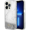 Guess GUHCP14XLCSGSGH iPhone 14 Pro Max 6.7" Fehér Keménytok Folyékony Csillogó Márvány (GUE2462)