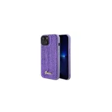 Guess GUHCP15SPSFDGSU Sequin Script Metal tok iPhone 13 / 14 / 15 - lila tok és táska