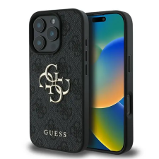 Guess GUHCP16L4GMGGR 4G Big Logo keménytok iPhone 16 Pro - fekete tok és táska