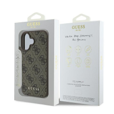 Guess GUHCP16MG4GFBR 4G Classic tok iPhone 16 Plus - barna tok és táska